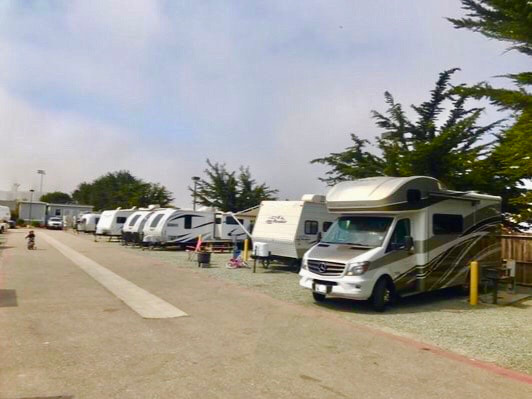 Morro Bay RV trailer camping
